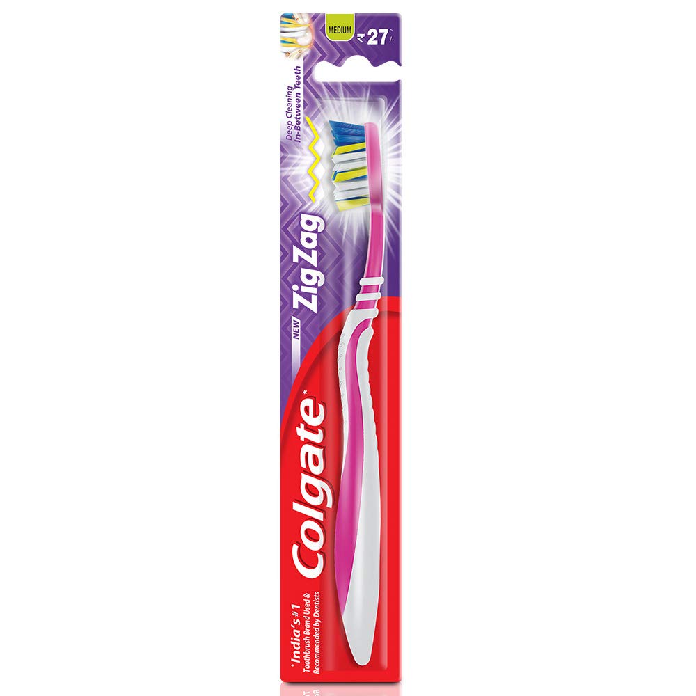 Colgate Zig Zag Medium Tooth Brush Value Pk